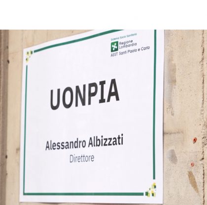 la sede dei neuropsichiatria infantile all'ospedale san carlo di milano