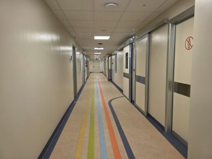 foto del Nuovo reparto Trapianto Midollo osseo pediatrico agli Spedali Civili di brescia