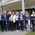 In foto l’assessore regionale al Welfare Guido Bertolaso all’inaugurazione di Case e Ospedali di Comunità nella bergamasca, qui a Zanica