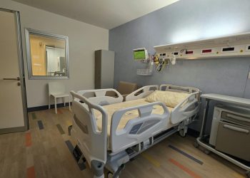 Nuovo reparto Trapianto Midollo osseo pediatrico (in foto) agli Spedali Civili di Brescia.