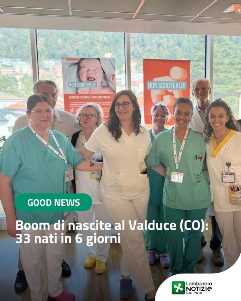 #goodnews In soli sei giorni all’Ospedale Valduce di Como ci sono stati 33 parti, 16 dei quali concentrati nelle ultime 48 ore. Un picco inatteso che ha portato medici e ostetriche ad assistere fino a otto donne in una sola giornata, a fronte di una media abituale di circa 2,5 parti al giorno.
Una bella e inaspettata novità che testimonia l’impegno quotidiano in  particolare del Dipartimento Materno-Infantile nel costruire una relazione sempre più stretta con le famiglie.
#ospedalevalduce #como #nascite