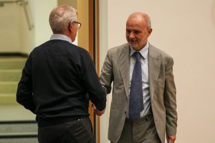 In foto il ministro Schillaci e l’assessore Bertolaso al convegno a Palazzo Lombardia per promuovere il progetto Sinapsi
