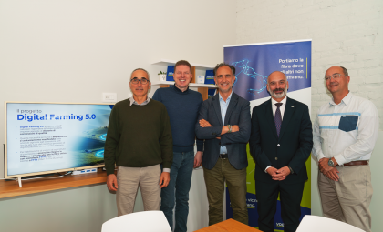 Digitalizzazione in agricoltura, Beduschi in visita a Mynet
