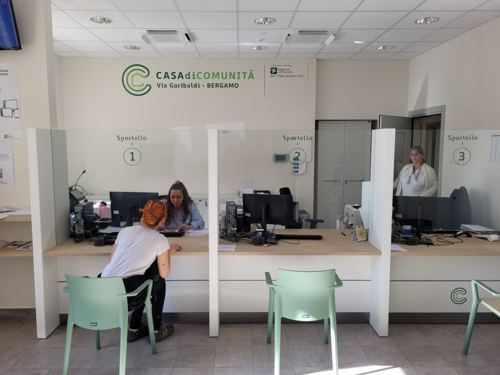 Inaugurazione Casa di Comunità di Bergamo, via Garibaldi. Immagine utilizzata per pezzo inaugurazione anche Casa degli adolescenti