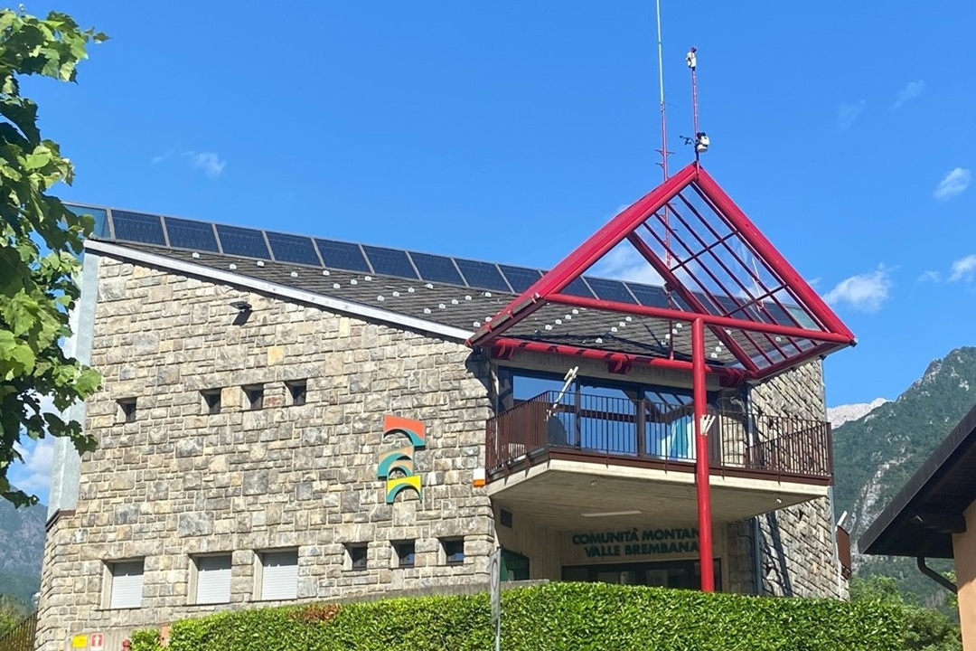 Per le Comunità Montane un nuovo contributo da Regione Lombardia. In foto la sede della Comunità Montana di Valle Brembana