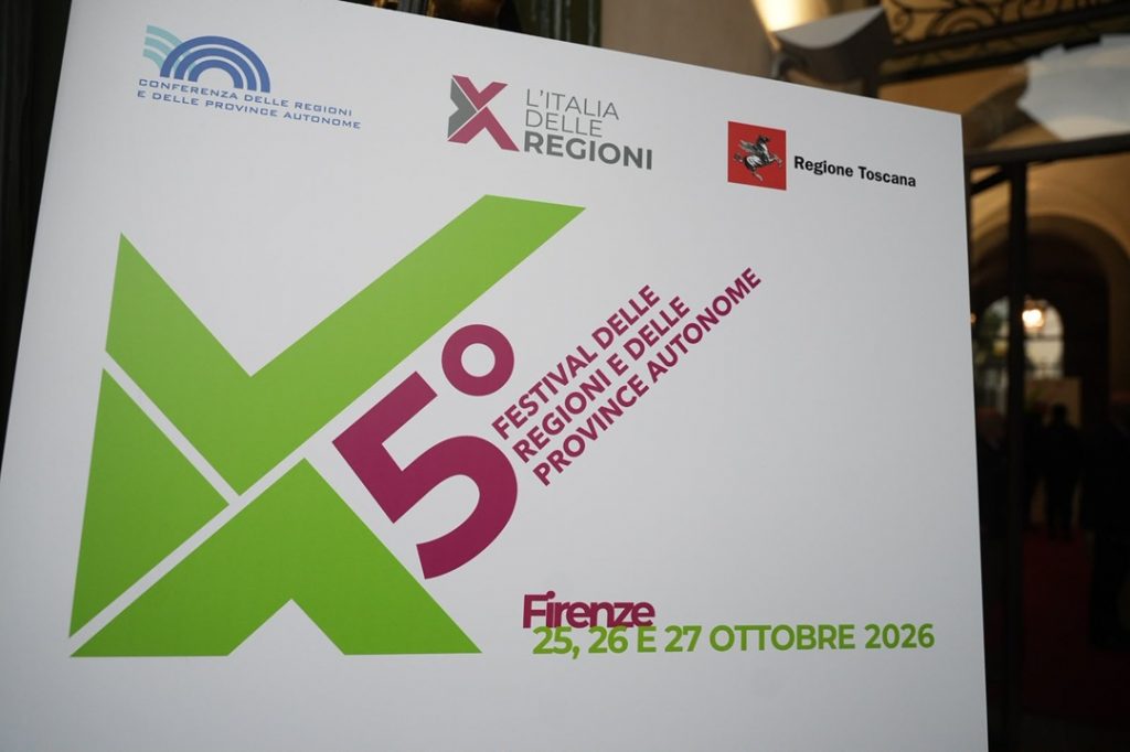 Locandina quinto festival delle Regioni