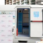 Camper prevenzione tumore al seno in occasione di Ottobre Rosa in Lombardia