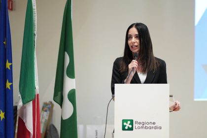 Intervento dell'assessore Massari Evento Scuola e Protezione civile in Lombardia