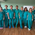 L'equipe medica del San Gerardo di Monza che ha operato il paziente al quale si è rotta l'aorta per tre volte