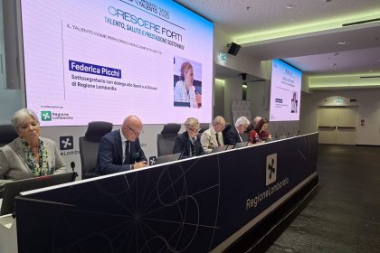 Il sottosegretario alla Presidenza di Regione Lombardia con delega allo Sport e Giovani, Federica Picchi, presenta a Palazzo Lombardia l’edizione 2026 del Progetto Talento
