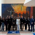 L’assessore all’Istruzione, Formazione e Lavoro di Regione Lombardia Simona Tironi in visita al Palazzo di Vetro delle Nazioni Unite durante la missione istituzionale negli Usa