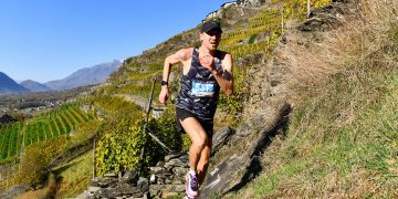 In foto uno scatto dell'edizione 2025 della Valtellina Wine Trail, manifestazione che ha ricevuto il sostegno di Regione Lombardia attraverso il bando Grandi eventi dello sport