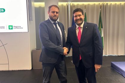 rappresentante plastic free e Maione al Forum per lo Sviluppo Sostenibile 2026