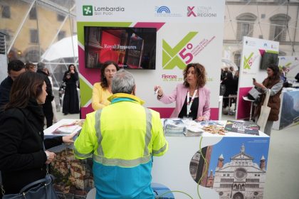 Stand Regione Lombardia al Festival delle Regioni